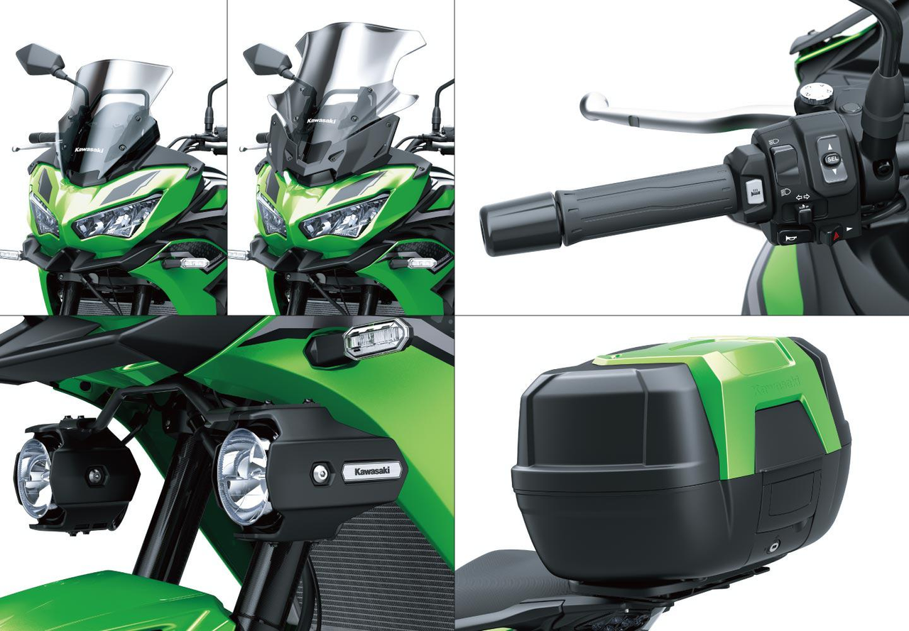 Numerous Accessories for More Comfortable Touring