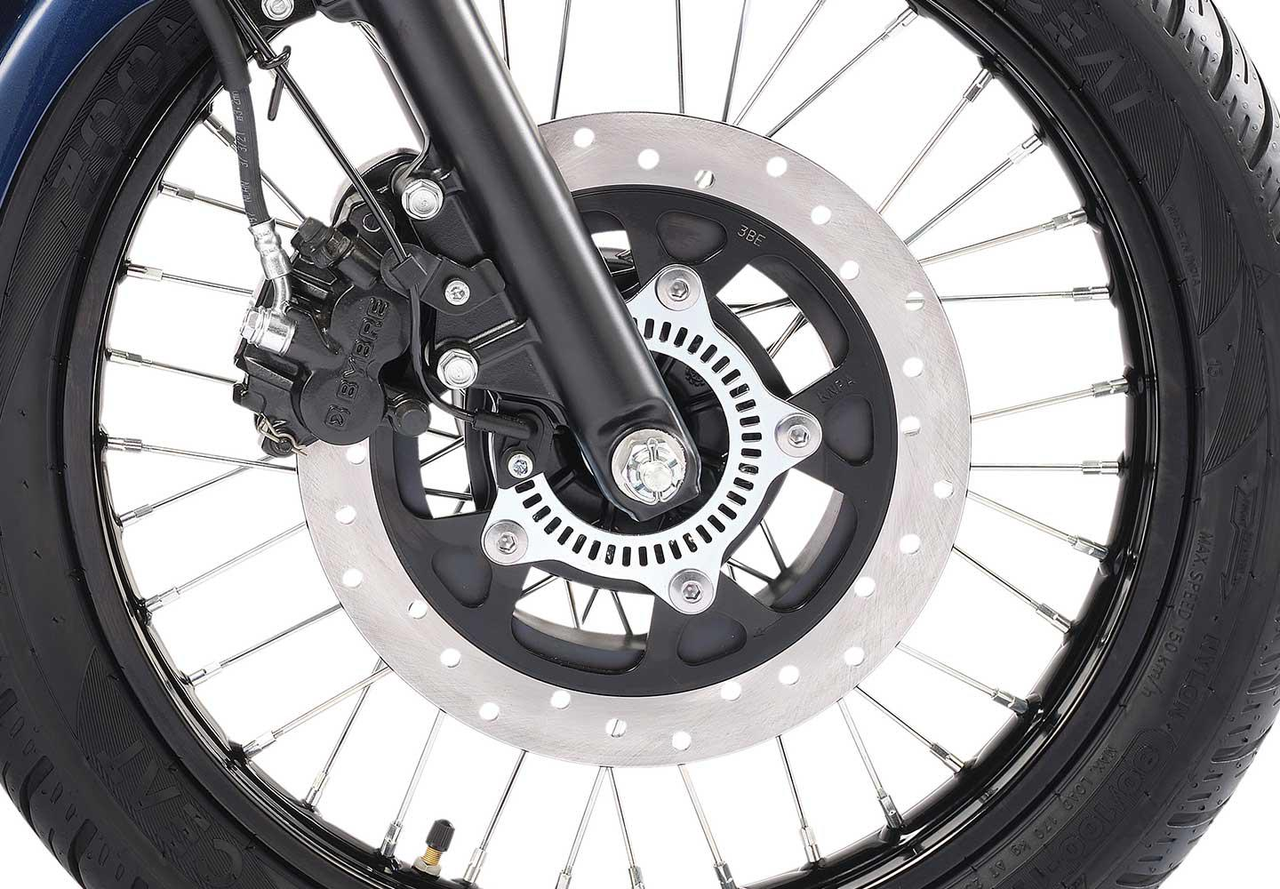 ø270 mm Front Disc with Single Channel ABS