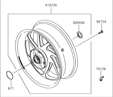 MARCHESINI WHEEL KIT,REAR