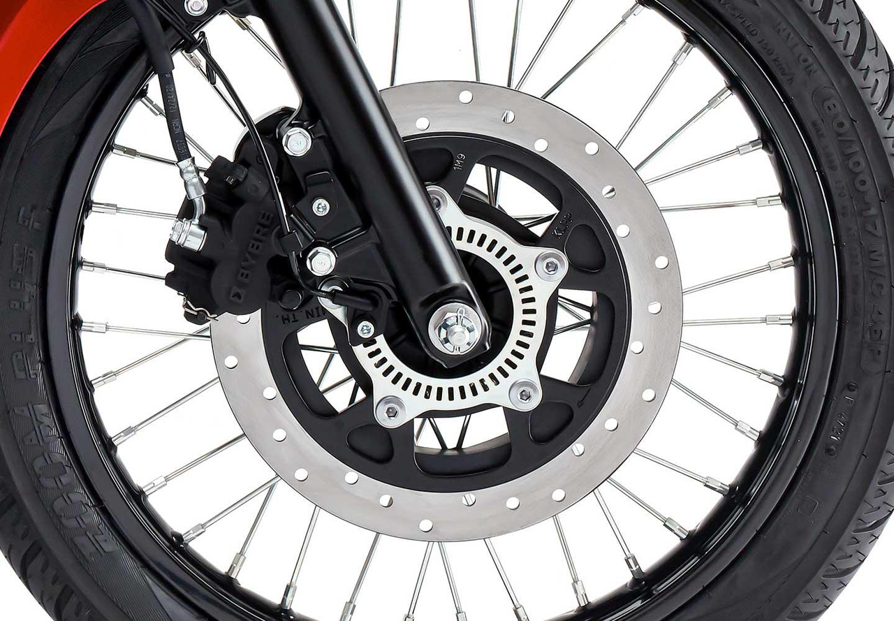 ø270 mm Front Disc with Single Channel ABS