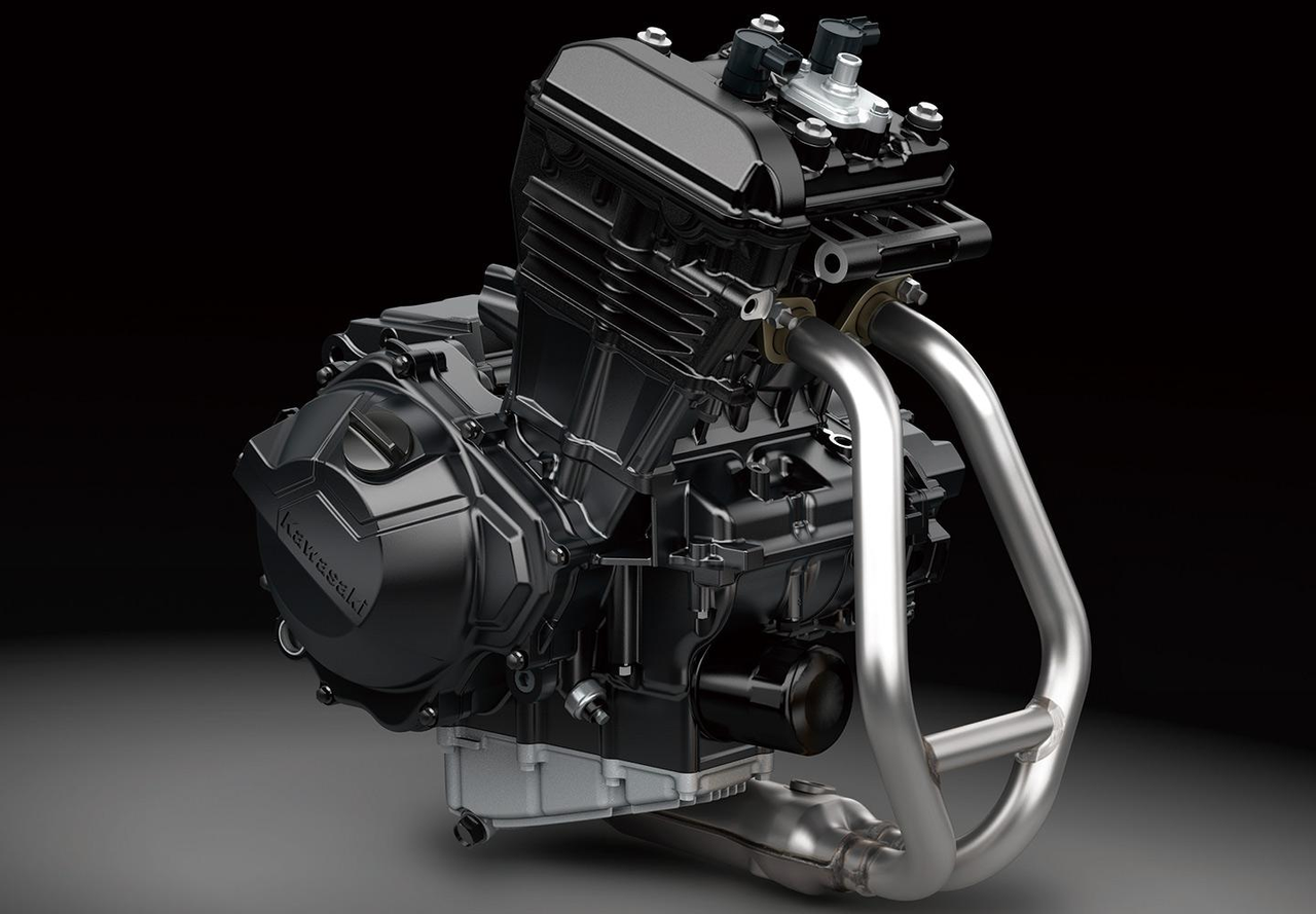 Fuel-injected 296 cc Parallel Twin Engine