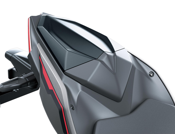 PILLION SEAT COVER,M.S.BLACK